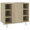 Koupelnová skříňka dub sonoma 60x32x53,5 cm kompozitní dřevo 802636