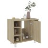 Koupelnová skříňka dub sonoma 60x32x53,5 cm kompozitní dřevo 802636