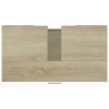 Koupelnová skříňka dub sonoma 60x32x53,5 cm kompozitní dřevo 802636