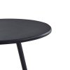 Barový stůl černý 60 x 107,5 cm MDF 281543