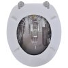 WC sedátka s víky 2 ks MDF New York 275915