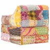 Modulární pouf patchwork textil 287712