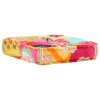 Modulární pouf patchwork textil 287712