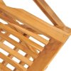 Skládací zahradní židle 2 ks 55x62x90 cm masivní teakové dřevo 362762