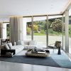 Okenní fólie matná pruhovaný design 0,9x20 m PVC 142790
