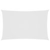 Stínící plachta oxfordská látka obdélníková 5 x 8 m bílá 135276