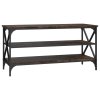 TV skříňka kouřový dub 100 x 40 x 50 cm kompozitní dřevo 825794
