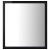 LED koupelnové zrcadlo černé vysoký lesk 40x8,5x37 cm akrylové 804914