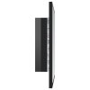 LED koupelnové zrcadlo černé vysoký lesk 40x8,5x37 cm akrylové 804914