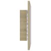 LED koupelnové zrcadlo dub sonoma 40 x 8,5 x 37 cm akrylové 804911