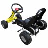 Šlapací motokára žlutá 90252