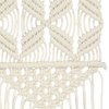 Nástěnný závěs macramé 40 x 80 cm bavlna 323997