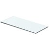 Policové desky 2 ks sklo čiré 40 x 12 cm 3051552