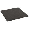Nástěnné panely 12 ks tmavě šedé 30 x 30 cm textil 1,08 m² 343790