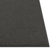 Nástěnné panely 12 ks tmavě šedé 30 x 30 cm textil 1,08 m² 343790