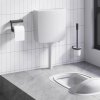 Splachovací WC nádržka se spodním přívodem vody 3/6 l šedá 148008