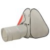 Dětský stan na hraní motiv slona s 250 míčky šedý 174x86x101 cm 3107739