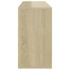 Lavice s botníkem dub sonoma 103x30x54,5 cm kompozitní dřevo 803293
