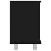Koupelnová skříňka černá 60 x 32 x 53,5 cm kompozitní dřevo 802634