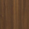 Koupelnové zrcadlo hnědý dub 60x10,5x37 cm kompozitní dřevo 815638