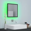 LED koupelnové zrcadlo šedé 40 x 8,5 x 37 cm akrylové 804910