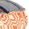 Modulární pouf patchwork textil 287702