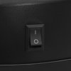 Odpadkový koš s automatickým senzorem 30 l uhlíková ocel černý 322698