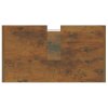 Koupelnová skříňka kouřový dub 60x33x60 cm kompozitní dřevo 815525