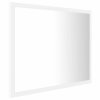 LED koupelnové zrcadlo bílé 60 x 8,5 x 37 cm akrylové 804916