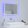 LED koupelnové zrcadlo bílé 60 x 8,5 x 37 cm akrylové 804916