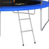 Trampolína s příslušenstvím kulatá 366 x 80 cm 150 kg 92455