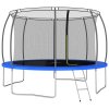 Trampolína s příslušenstvím kulatá 366 x 80 cm 150 kg 92455
