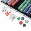 Poker set s 1000 žetony hliník 80183