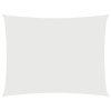 Stínící plachta oxfordská látka obdélníková 3 x 6 m bílá 135268