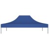 Střecha k party stanu 4 x 3 m modrá 270 g/m² 315350