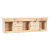 Ptačí budka pro vrabce 5 komůrek 68 x 15 x 21 cm jedlové dřevo 47245