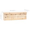 Ptačí budka pro vrabce 5 komůrek 68 x 15 x 21 cm jedlové dřevo 47245