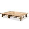 Lehátko pro 2 osoby bambus 43715