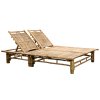 Lehátko pro 2 osoby bambus 43715