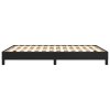 Rám postele černá 140 x 200 cm umělá kůže 346904