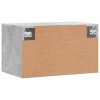 Nástěnná skříňka betonově šedá 60x36,5x35 cm kompozitní dřevo 830032