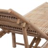 Opalovací lehátko bambus 41499