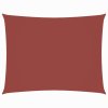 Plachta proti slunci z oxfordské látky obdélníková 2x4m cihlová 42308