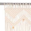 Macrame závěs 140 x 240 cm bavlna 133908