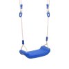 Houpačkové sedáky s lany 2 ks modré 38 x 16 cm polyethylen 92306