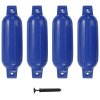 Lodní nárazník 4 ks modrý 41 x 11,5 cm PVC 92376