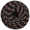 Lodní lano černé 18 mm 100 m polypropylen 152366