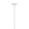 Lodní lano celobílé 8 mm 100 m polypropylen 152556