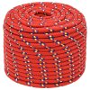 Lodní lano červené 14 mm 100 m polypropylen 152411