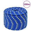 Lodní lano modré 14 mm 100 m polypropylen 152464